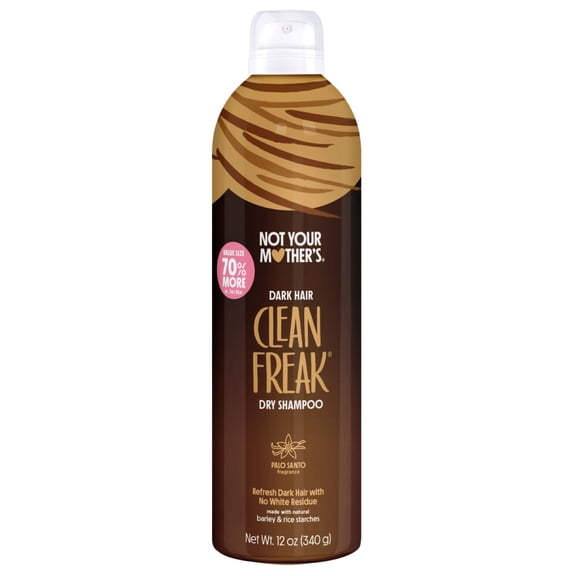 Not Your Mother's Clean Freak Dry Shampoo for Dark Hair Shades, 12 oz