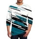 thumbnail image 1 of Blusas y camisas de manga larga y cuello redondo para hombre, estilo casual, estampado, cuello redondo, manga corta, poliéster, 1 of 4