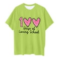 thumbnail image 3 of Girls Shirts Size 12-13 Girls Shirts Children Fashion Casual Print Round Neck Loose Short Sleeve T Shirt Top 1101, 3 of 3