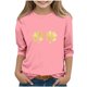thumbnail image 1 of Blusas y camisas de manga larga y cuello redondo para niños con estampado del Día de San Patricio, manga 3/4/cuello redondo tres cuartos, parte inferior y superior para niños, parte superior de poliés, 1 of 4