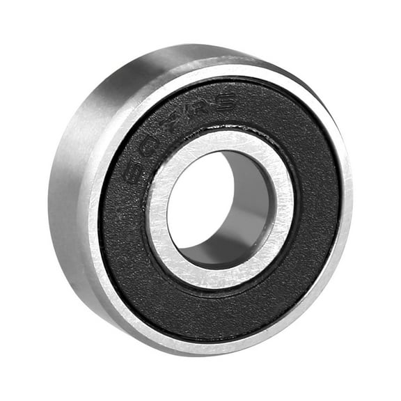 Deep Groove Ball Bearing 607RS Single Sealed, 7mm x 19mm x 6mm Chrome Steel