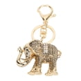 thumbnail image 2 of Porte-clés d'Éléphant, Porte-Clés Electroplate Rétro Porte-Clés Éléphant Clarté Remarquable, 2 of 5