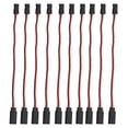 thumbnail image 1 of Câble d'Extension de Pilote Servo 10pcs 3 Broches Servo Câble d'Extension de Broche de Connexion Testé Professionnellement, 1 of 5