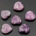 thumbnail image 1 of Decoración del hogar, decoración de habitaciones, decoración de paredes, piedra de ágata de cristal natural de 20 mm, adorno pequeño en forma de corazón sin agujeros, piedra desnuda, decoración DIY, p, 1 of 2