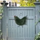 thumbnail image 1 of Fiudx Ofertas relámpago del día Guirnalda de hojas artificiales con forma de gallo para puerta de entrada, guirnalda para colgar en la pared o en la puerta, corona navideña para exteriores o para la, 1 of 4