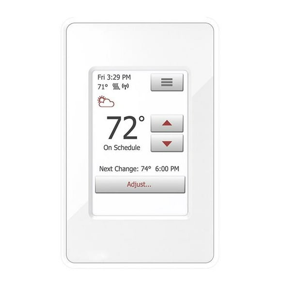 WarmlyYours UWG4-4999 nSpire Touch WiFi & Touch Programmable Thermostat with Floor Sensor