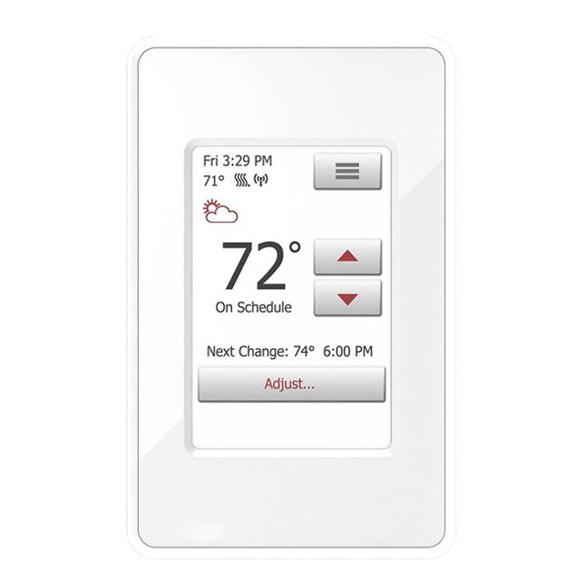 WarmlyYours UWG4-4999 nSpire Touch WiFi & Touch Programmable Thermostat with Floor Sensor