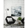 thumbnail image 4 of Parvez Taj "Black and White Smudges" Painting Print on Wrapped Canvas, 4 of 7