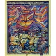 thumbnail image 2 of Bell, Bill 20x23 White Modern Wood Framed Museum Art Print Titled - Cyber Cats, 2 of 4