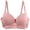 Pink, variant on Push Up Bra Lace Push Up Underwired Bra Set Adjustable Straps Breathable Bra for Large Sizes