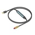 thumbnail image 1 of USB to Optical Audio Adapter USB A to Fiber Optic Audio SPDIF Port Connection Audio Converter Cable, 1 of 5
