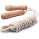 thumbnail image 4 of Cuerda de saltar para niños - Mango de madera - Cuerda de saltar ajustable trenzada de algodón para fitness, 4 of 6