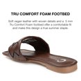 thumbnail image 4 of Journee Collection Womens Cassay Tru Comfort Foam Slide Low Block Heel Sandals, 4 of 6