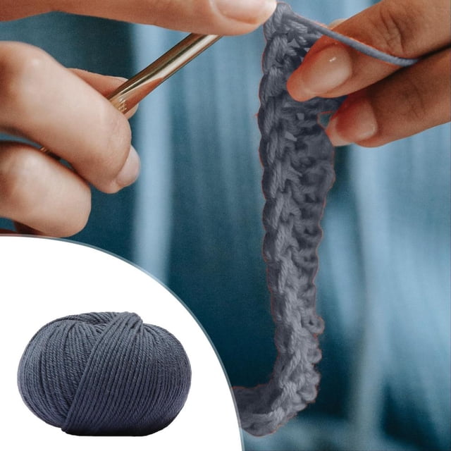 Feltree Wool Hand-woven Medium Coarse Scarf Hat Overcoat Wool Merinoss Wool Wool Cashmeres Yarn
