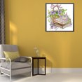 thumbnail image 3 of Cuadros Decorativos Libro café punto de cruz bordado parcial 14CT costura estampada (J558) DQrwqpou Nuevos Originales, 3 of 6