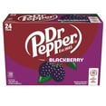 thumbnail image 2 of Dr Pepper Blackberry Soda, 12 Fluid Ounce (Pack of 24), 2 of 5