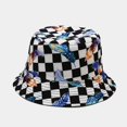 thumbnail image 5 of CoCopeaunts Spring Summer Bucket Hat Women's Outdoor Seasons Section Fisherman Hat Double-Faced Wear Cotton Basin Hat for Men, 5 of 8