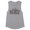 Heather Grey, variant on Cardiac Nurse Leopard Print Women's Muscle Tank X-Small Stonewash Denim