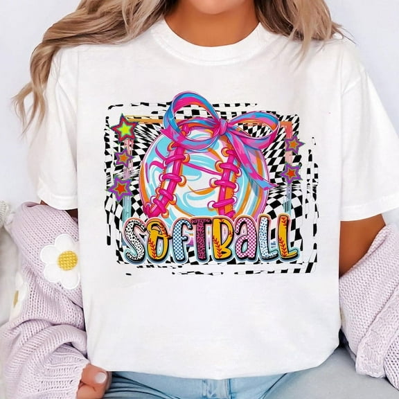 Preppy Baseball Game Day T-Shirt, Brushstroke Baseball Checkered T-Shirt, Game Day Baseball T-Shirt, Raising Ballers T-Shirt, Baseball Mama T-Shirt, Sport T-Shirt