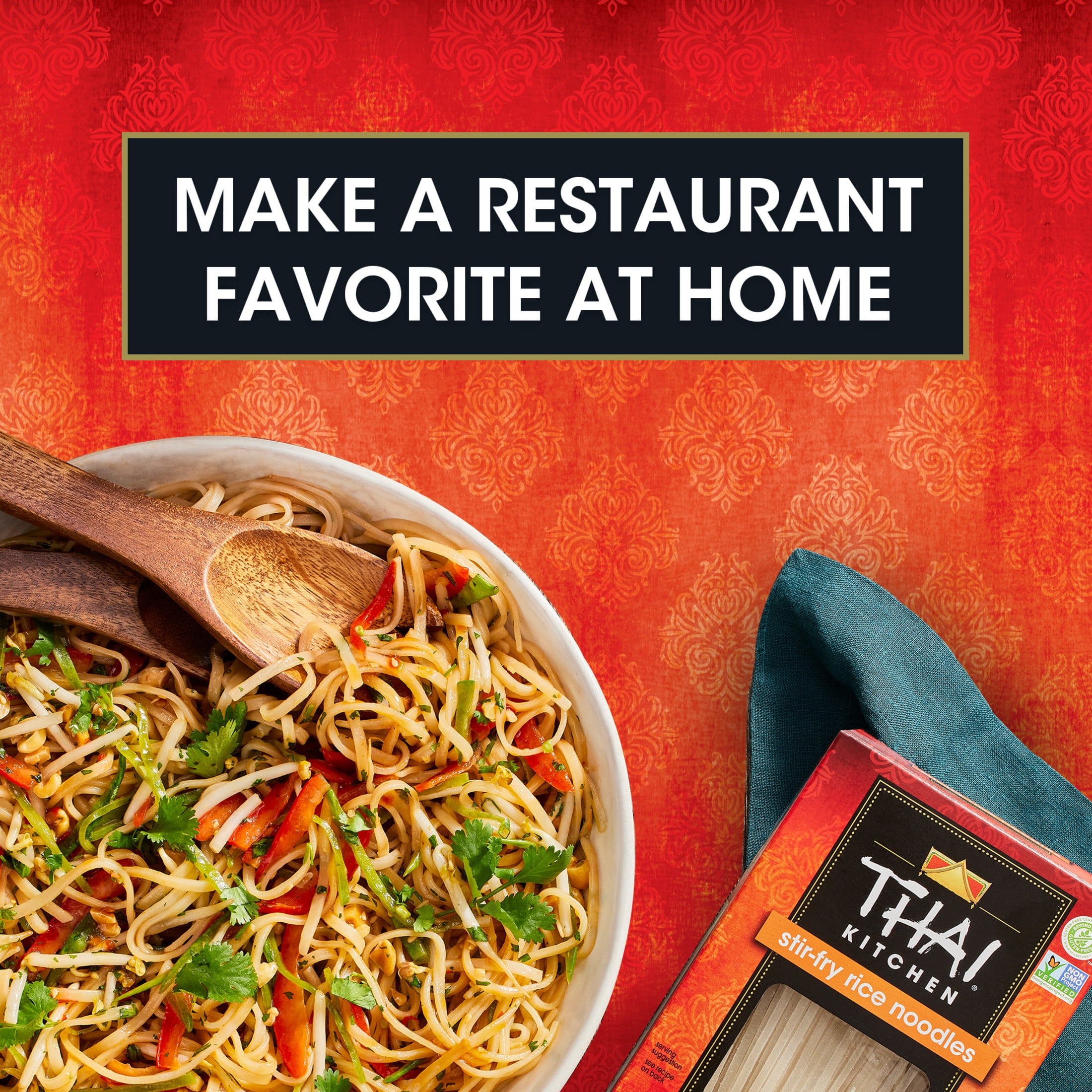 Thai Kitchen Gluten Free Gluten Free Stir Fry Rice Noodles, 14.0 oz Box