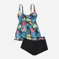 thumbnail image 2 of Bikini sólido con correa para mujer, Bikini con escote en V profundo, cómodo traje de baño dividido, traje de baño de dos piezas OAVQHLG3B Store lin121212, 2 of 4