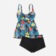 thumbnail image 2 of Bikini sólido con correa para mujer, Bikini con escote en V profundo, cómodo traje de baño dividido, traje de baño de dos piezas OAVQHLG3B Store lin121212, 2 of 4
