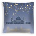 thumbnail image 4 of Funda de almohada de estilo étnico con diseño de luna dorada, de piel de melocotón, estampada, para sofá de casa, cojín de tela para coche, 4 of 6