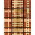 thumbnail image 1 of Ahgly Company Indoor Rectangle Abstract Yellow Abstract Area Rugs, 8' x 12', 1 of 6