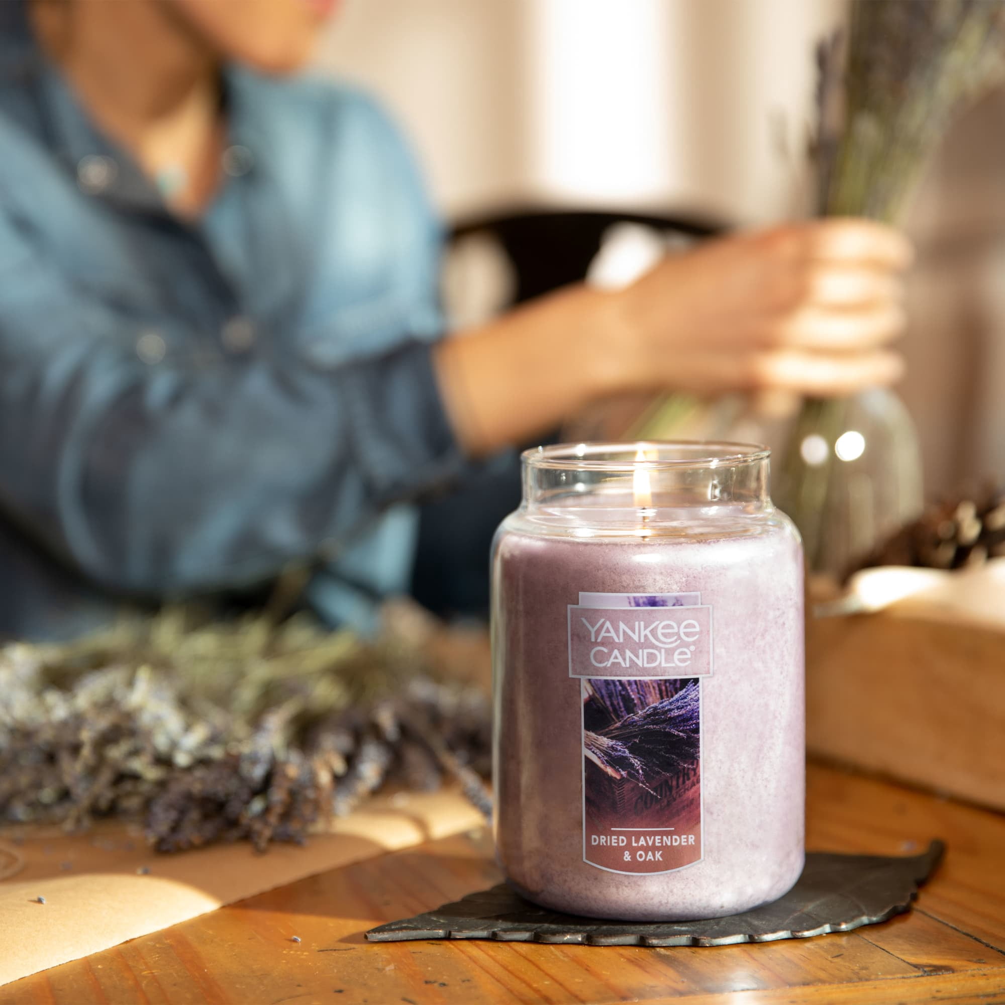 Yankee Candle Dried Lavender & Oak​ Large Classic Jar Candle