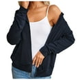 thumbnail image 1 of Lightweight Yoga Exercise Full Zipper Hoodie Jacket, 1 of 6