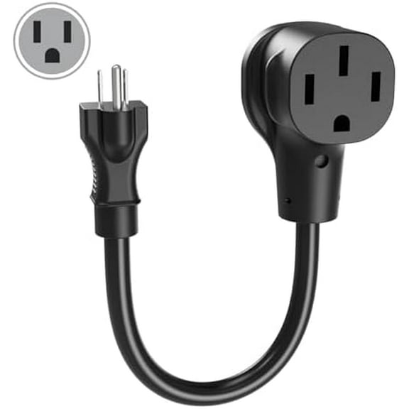 NEMA 5-15P to 14-50R Adapter Cable for All Level 1/2 EVs(ETL Listed), Compatible with Tesla/j1772 EV Charger Cord, Support Max 50 Amp to 12 Amp 110-120 Volt EV Charger Power Cord, Not for RVs