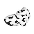 thumbnail image 2 of Cauagu Black Rabbit Pattern Winter Pet Hoodie Sweatshirts- Dog Hoodie Sweater with Leash Hole - Cute Dog Hoodie - Pet Clothes Puppy Cat Custume -XX-Large, 2 of 8