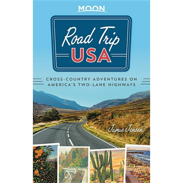american road trip book pages