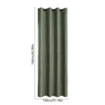 thumbnail image 3 of Kraoden Elegant Blackout Curtains, Sunscreen Heat Insulation, Modern Design for Bedroom, Balcony & Living Room, 1 Piece, Quality Fabric, Easy Maintenance, 3 of 6