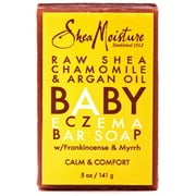 Shea Moisture Raw Shea Chamomile & Argan Oil Baby Eczema Bar Soap 5 oz