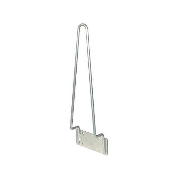 3XRT9 Silver Vertical Mount Cone Holder, 6-7/8L