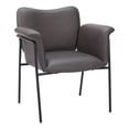 thumbnail image 3 of Heritage Accent Chair Brown Accent Chair, Modern Style, Plush and durable faux leather fabric, Plywood, Indoor Living, 3 of 9