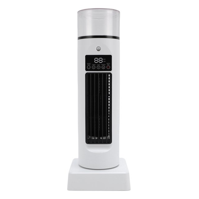 Ventilador De Torre De Mesa Sin Aspas Con Control Remoto, Humidificador De Aire Acondicionado Con Pulverizador Silencioso USB De Escritorio Sin Aspas