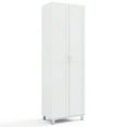 thumbnail image 1 of Gymax Armoire de Rangement Haute à Double Porte Armoire de Garde-Manger Autoportante avec Étagère Réglable, 1 of 10