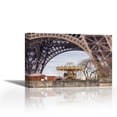 thumbnail image 1 of Eiffel Tower - Contemporary Fine Art Giclee on Canvas Gallery Wrap - wall décor - Art painting - 36 x 24 Inch - Ready to Hang, 1 of 2