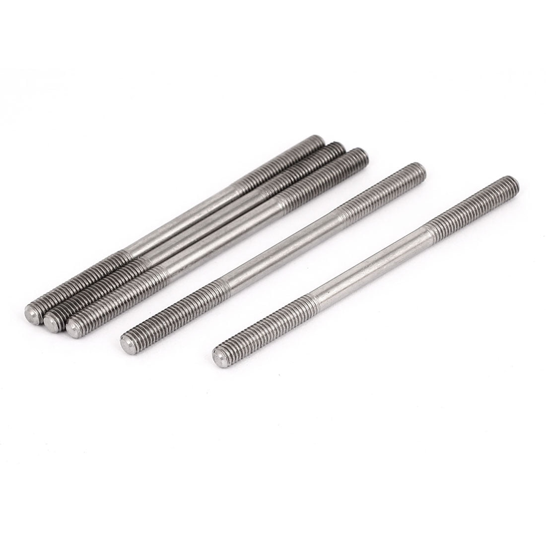 10 PCS Metric Thread M6*40 mm 304 Stainless Steel Studs Double thread