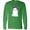 Kelly Green, variant on Little Ghost, Cute Ghost, Ribbon, Halloween Long Sleeve T-Shirt