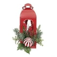thumbnail image 1 of HOLIDAY TIME PL 15 in Red Metal Lantern Home Decor, 1 of 5
