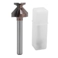 thumbnail image 2 of Arc Bending Router Bit, Milling Cutter Router Bit 6mm Shank Abrasion Resistant High Efficiency Tungsten Steel  for Wood Milling Machine, 2 of 7