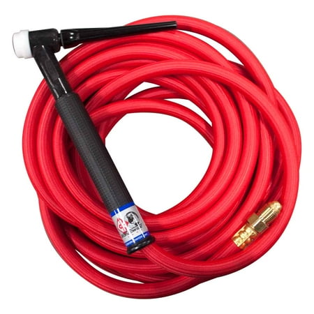 - CK TL210 Air Cooled Trim-Line TIG Torch Kit, Flex, 200A, 25', 1-Pc, Super-Flex, TL2125HSF FX