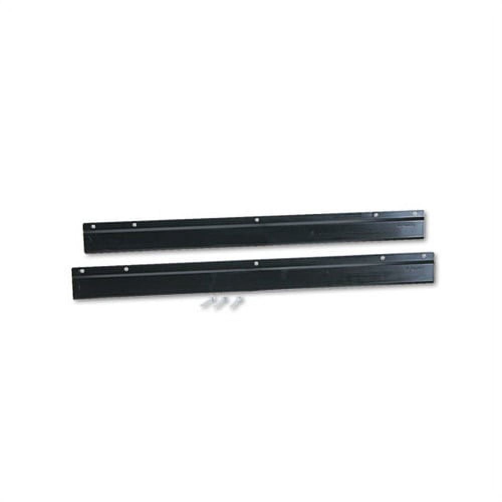 E-Z Stor Steel Project Centers Wall Mount Bracket Set, Black