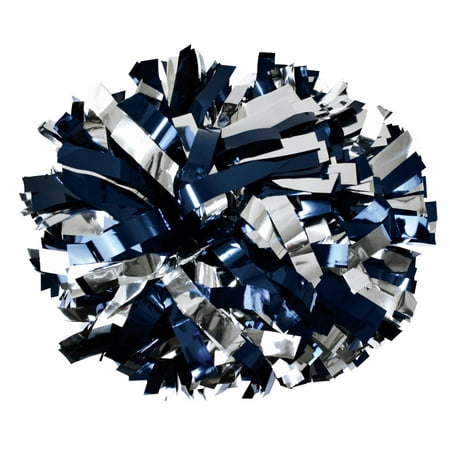 1 in-Stock 2-Color Metallic Pom (Sold Individually) MNV/MSI Size - Streamer size: 3/4"W x 5"L