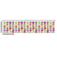 thumbnail image 3 of Ambesonne Tea Party Fabric by the Yard Upholstery, Colorful Cup Design, 1 Yard, Multicolor, 3 of 5