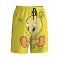 thumbnail image 4 of Looney Tunes Tweety Mens Swim Trunks Quick Dry Board Shorts With Mesh Lining, Beach Shorts Swimwear Bathing Suits, 4 of 7
