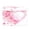 Floral Heart with Pink Glitter, variant on Large Fliplid Foldable Storage Bin Boxes Cubes Baskets with 2 Handles for Clothes Books 16.5x12.6x11.8 Inch Elegant Heart-shaped Gift Box